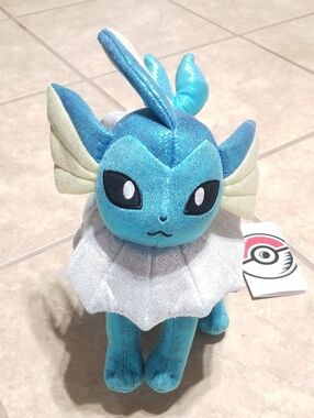 Pokemon Center Vaporeon Sparkly Friends 15 ¼ Inch Plush